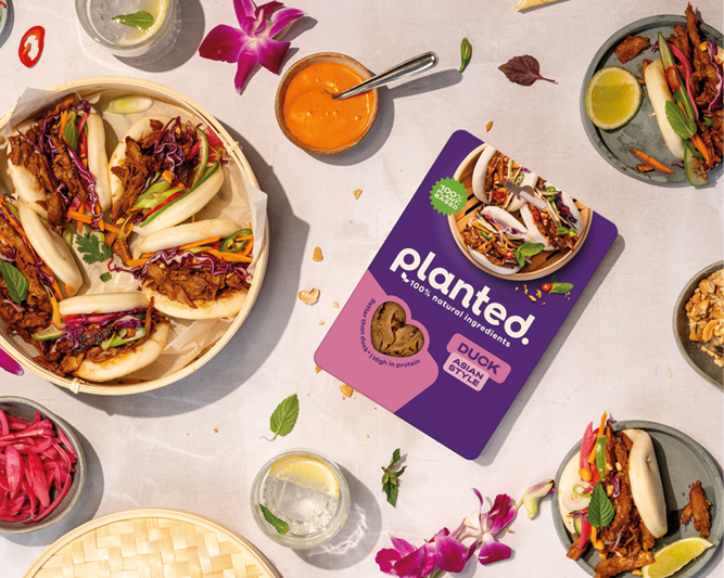 Planted launches at Tesco and introduces new product - planted.duck