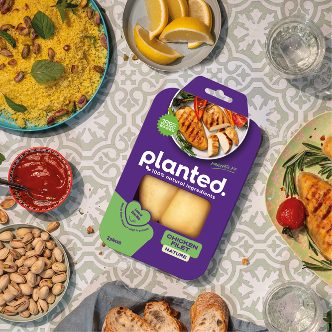 Planted introduces its chicken filet to retail and foodservice outlets