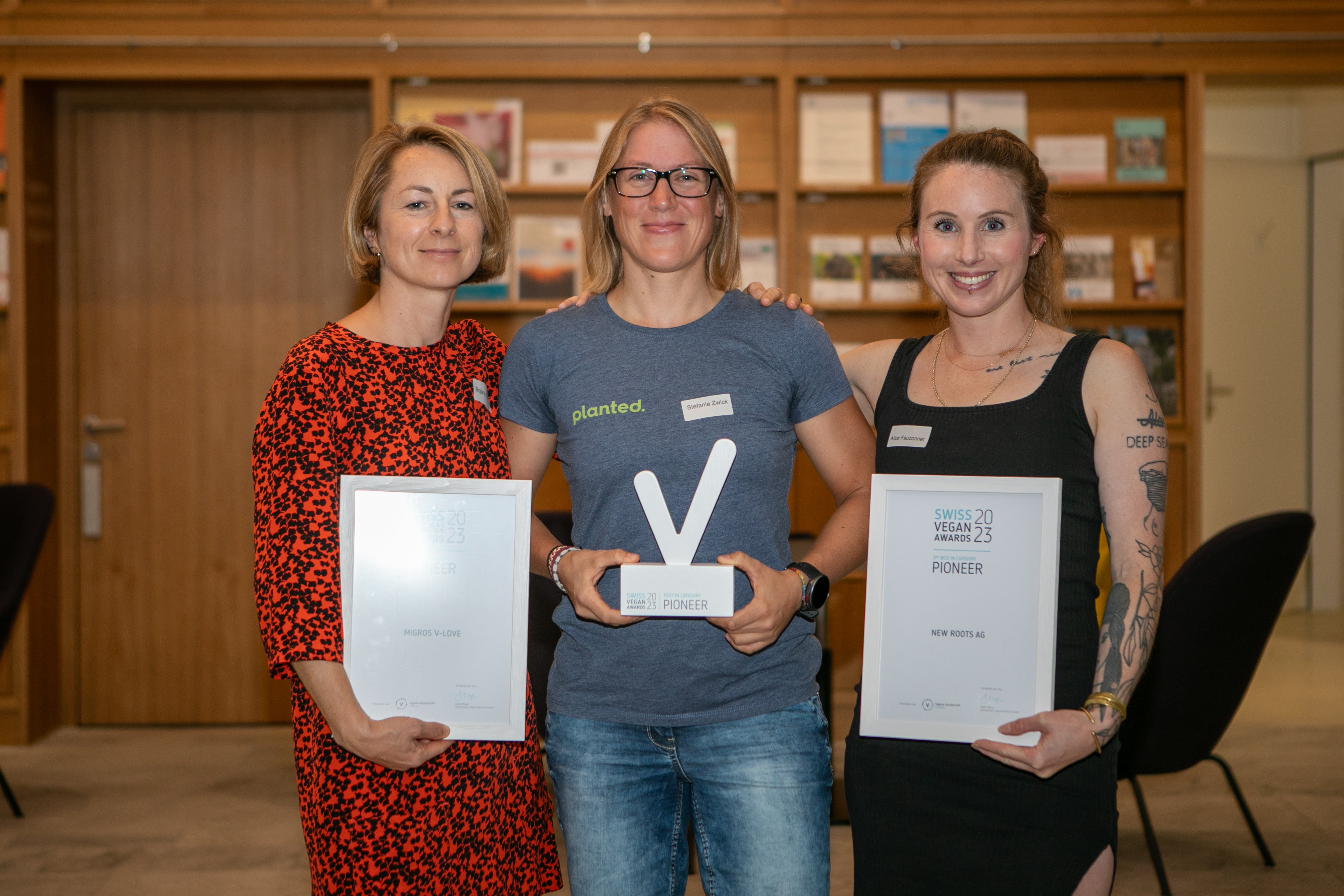 Lors des Swiss Vegan Awards, Planted remporte deux catégories !