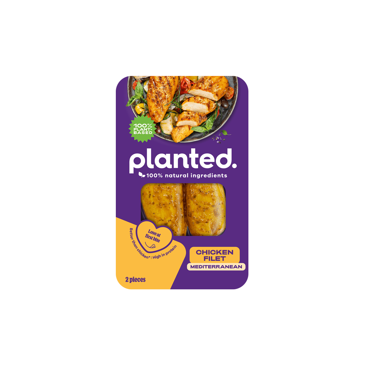 planted.chicken Filet Mediterranean